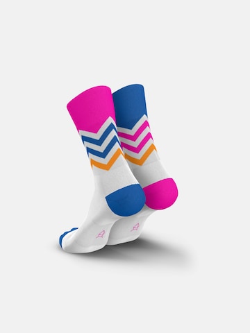 INCYLENCE Athletic Socks 'VOLTS' in Blue