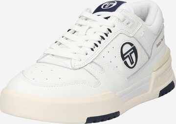 Sneaker bassa 'Court' di Sergio Tacchini in bianco: frontale