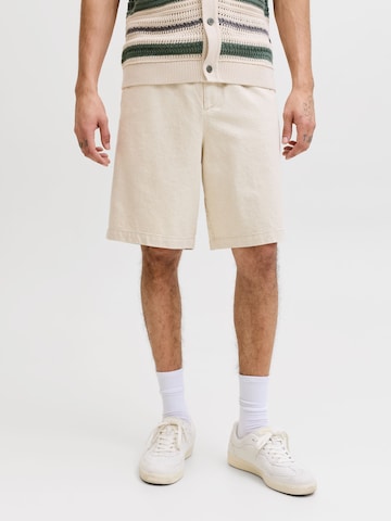 JACK & JONES Loosefit Shorts in Beige: Vorderseite