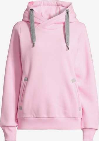 salzhaut Sweatshirt 'Sünn' in Roze: voorkant