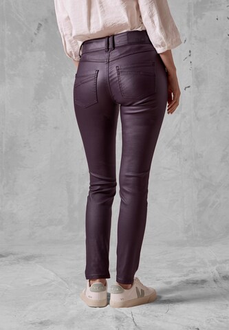 CECIL Slim fit Pants in Purple