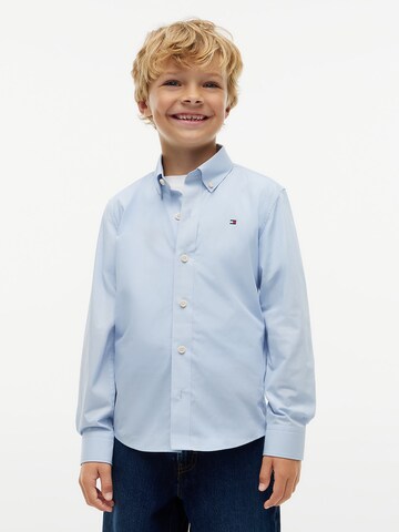 TOMMY HILFIGER Regular fit Button Up Shirt 'Essential' in Blue: front