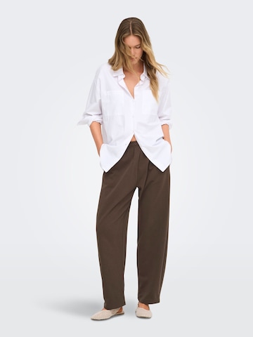 Barrel Pantalon 'ONLOfelia' ONLY en marron