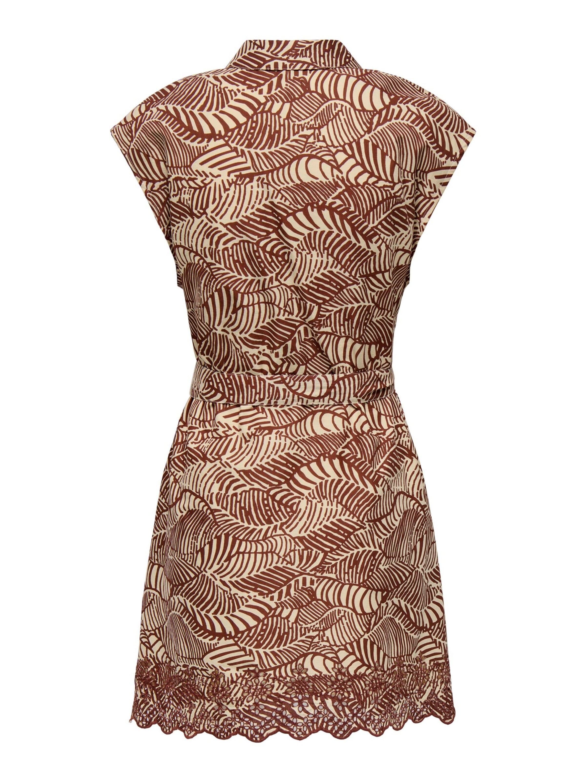 Abito camicia 'ONLLou' di ONLY in marrone