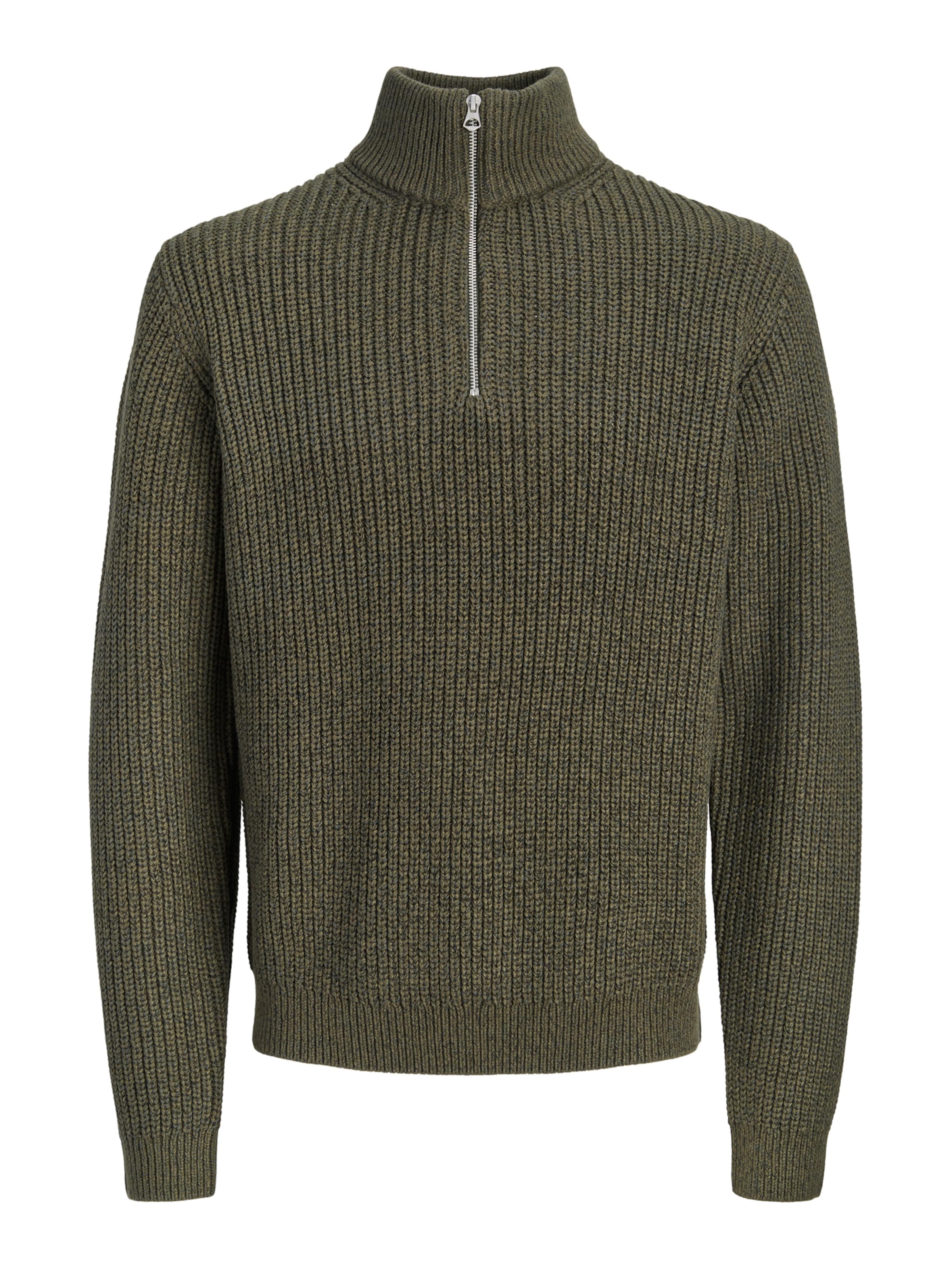 JACK & JONES Sweater 'JORTORONTO' in Green: front