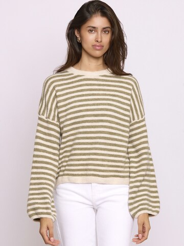 Lilavie Sweater ' Kimmii ' in Beige: front