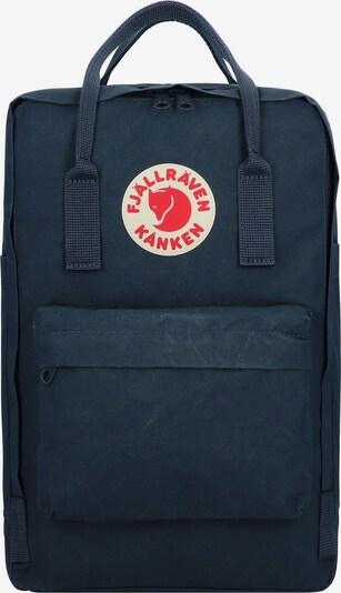 Fjällräven Rucksack 'Kanken' in navy / blutrot / weiß, Produktansicht