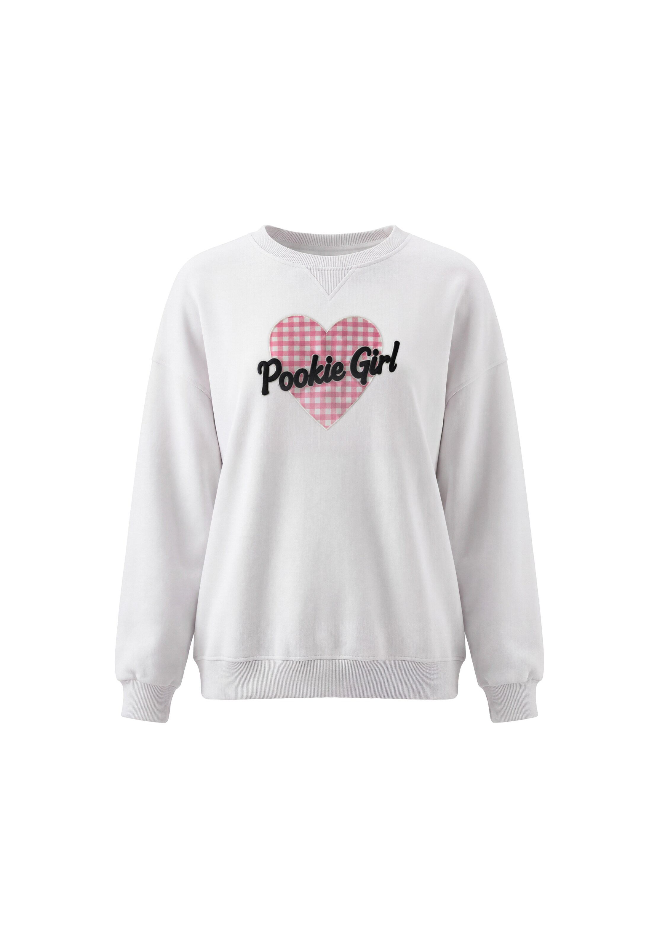 MYMO - Sudadera en blanco: frente