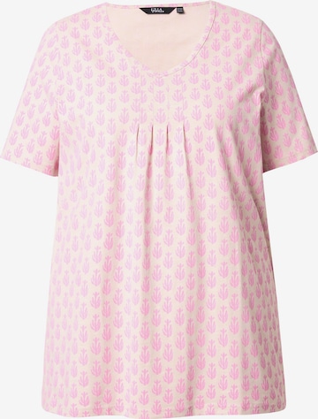 Ulla Popken Shirt in Pink: Vorderseite