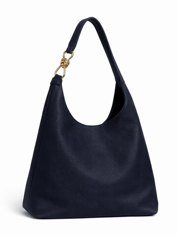 COLLEZIONE ALESSANDRO Schultertasche 'PetiteCuir'‌‌‌‌‌ in Blau: Vorderseite