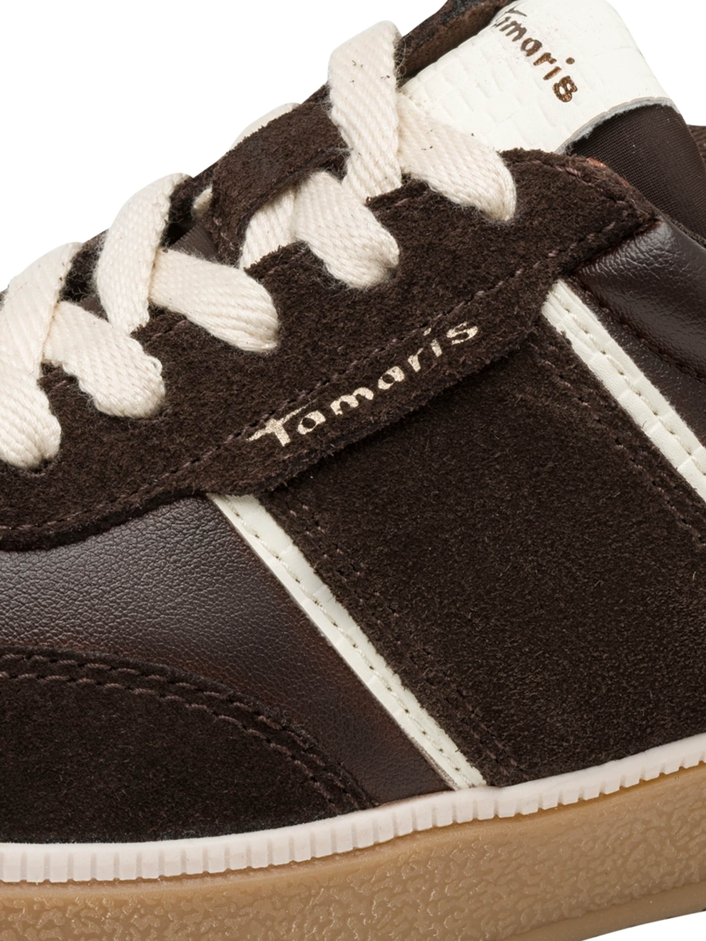 Baskets basses Tamaris en marron
