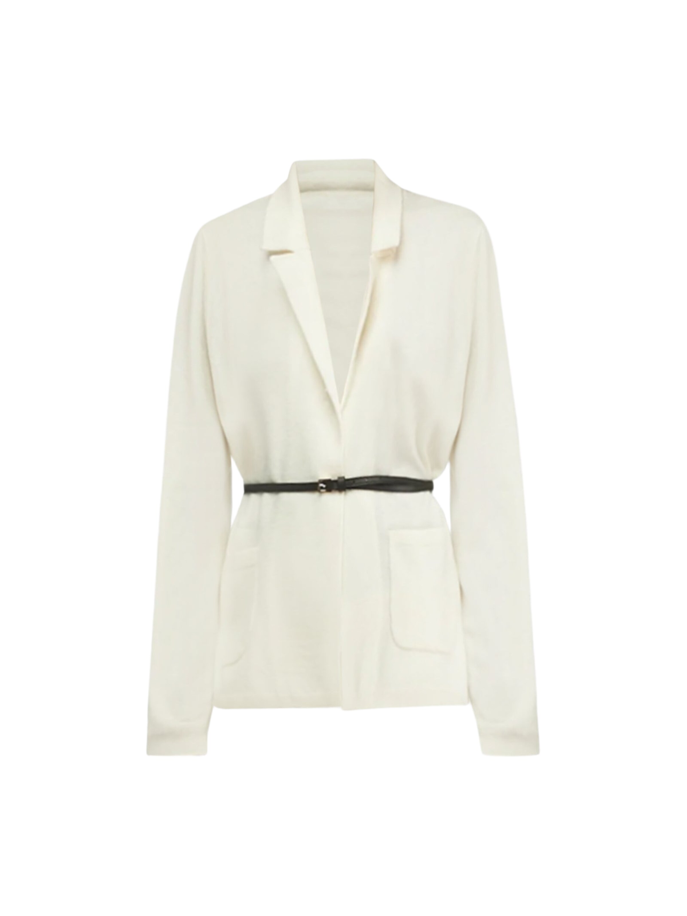 Cardigan Semicouture en beige : devant