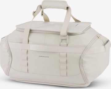 Kapten & Son Reisetasche 'Lisbon Duffle' in Beige: Vorderseite