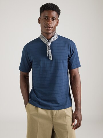 T-Shirt SCOTCH & SODA en bleu : devant