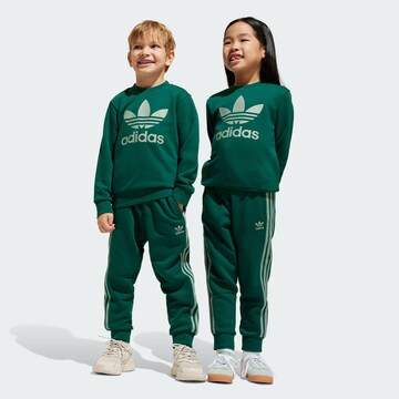 ADIDAS ORIGINALS Костюм для бега 'Adicolor' в Зеленый: спереди