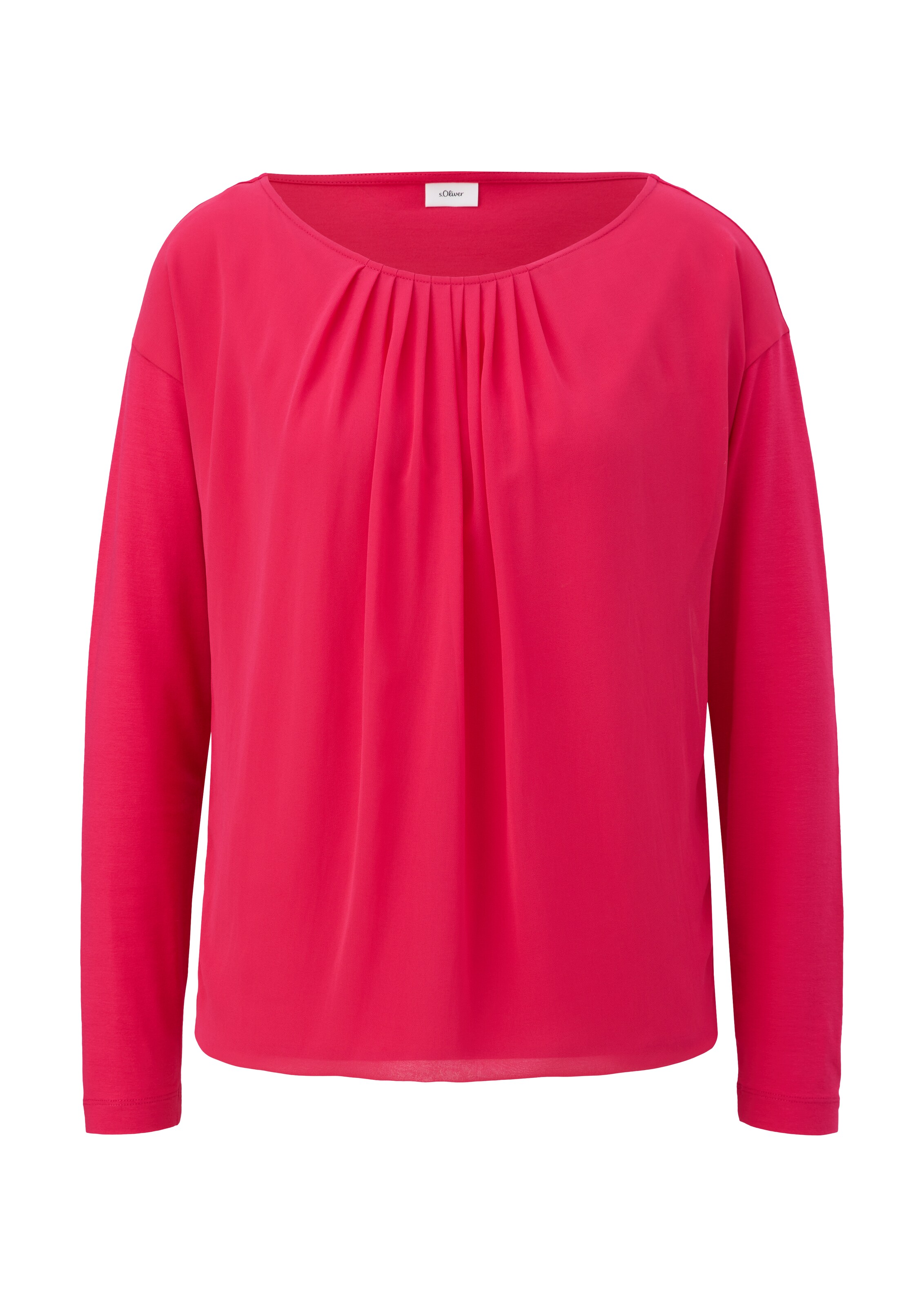 s.Oliver BLACK LABEL Blouse in Roze: voorkant