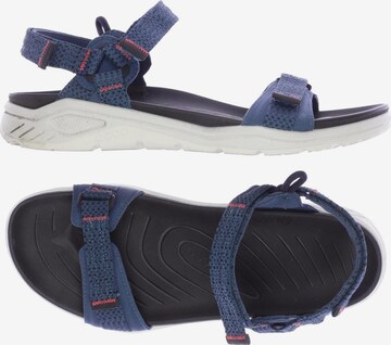 ECCO Sandalen 41 in Blau: predná strana