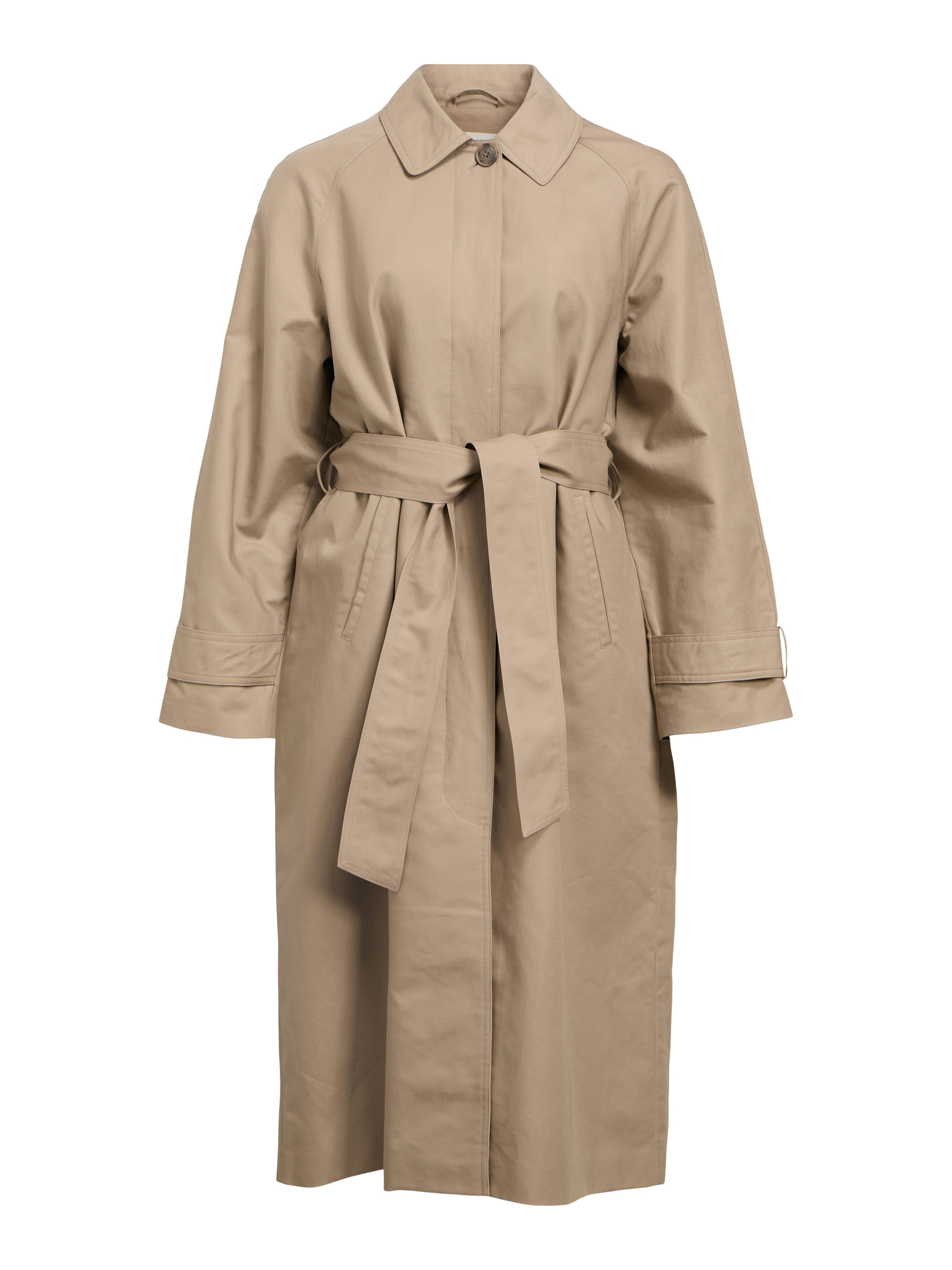 OBJECT Płaszcz przejściowy 'OBJVega' w kolorze beżowy: przód