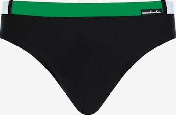 Maillot de bain wavebreaker en noir : devant