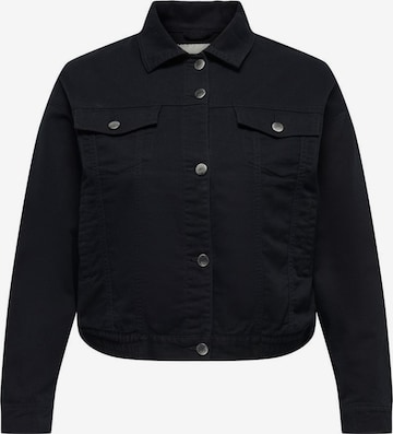 Veste mi-saison ONLY Carmakoma en noir : devant