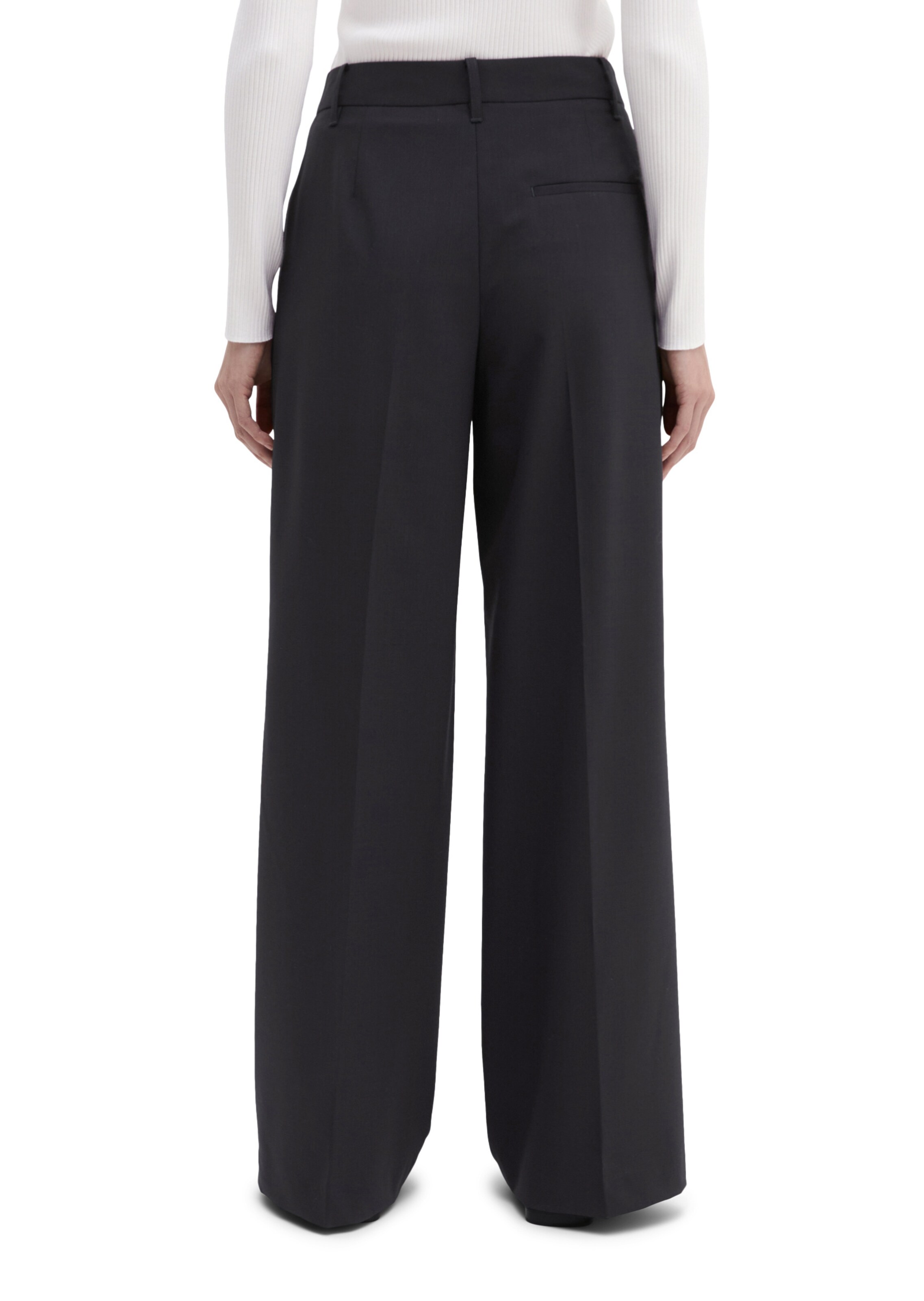 Marc O'Polo Loose fit Trousers in Blue