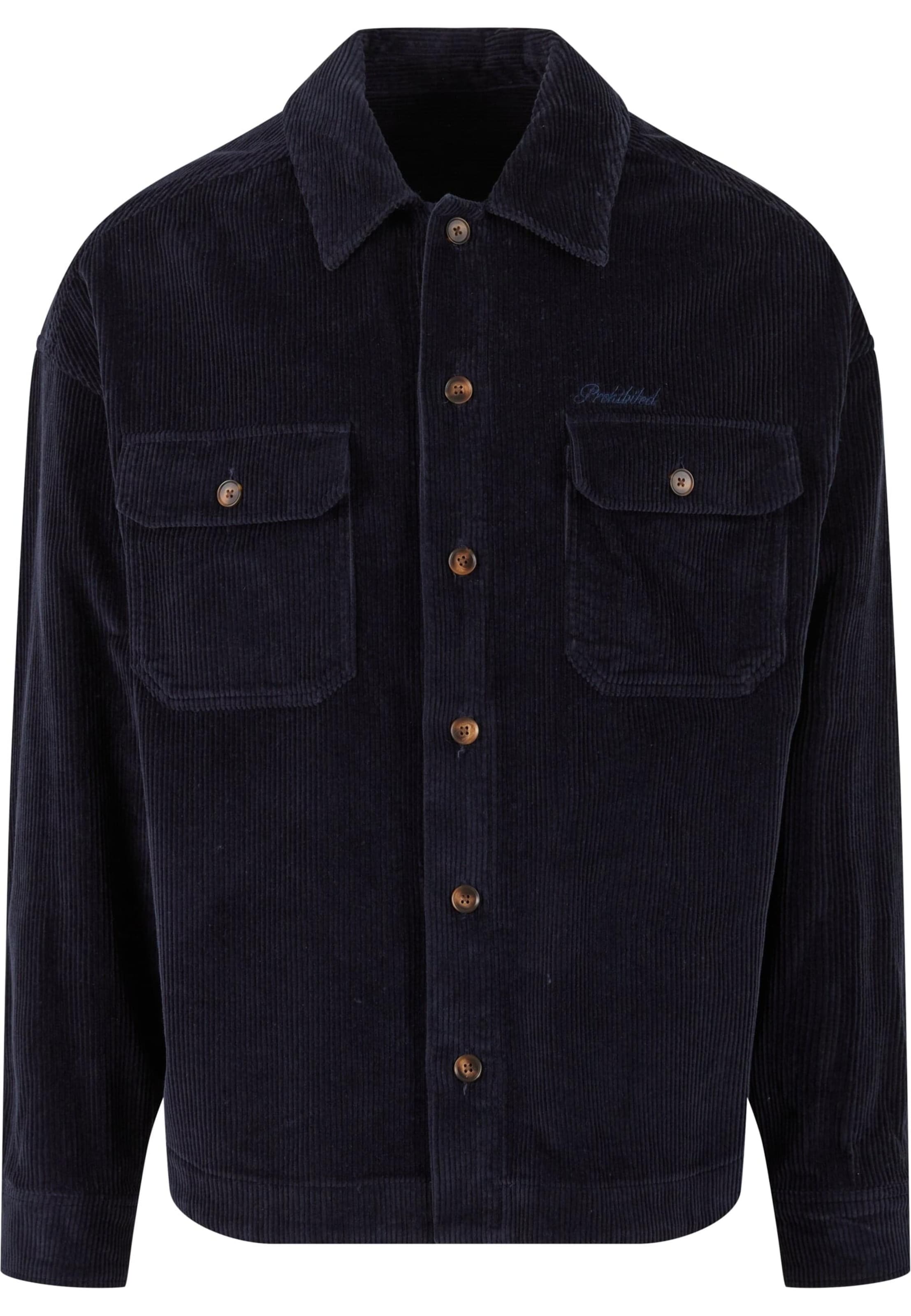 Prohibited Přechodná bunda – modrá: přední strana