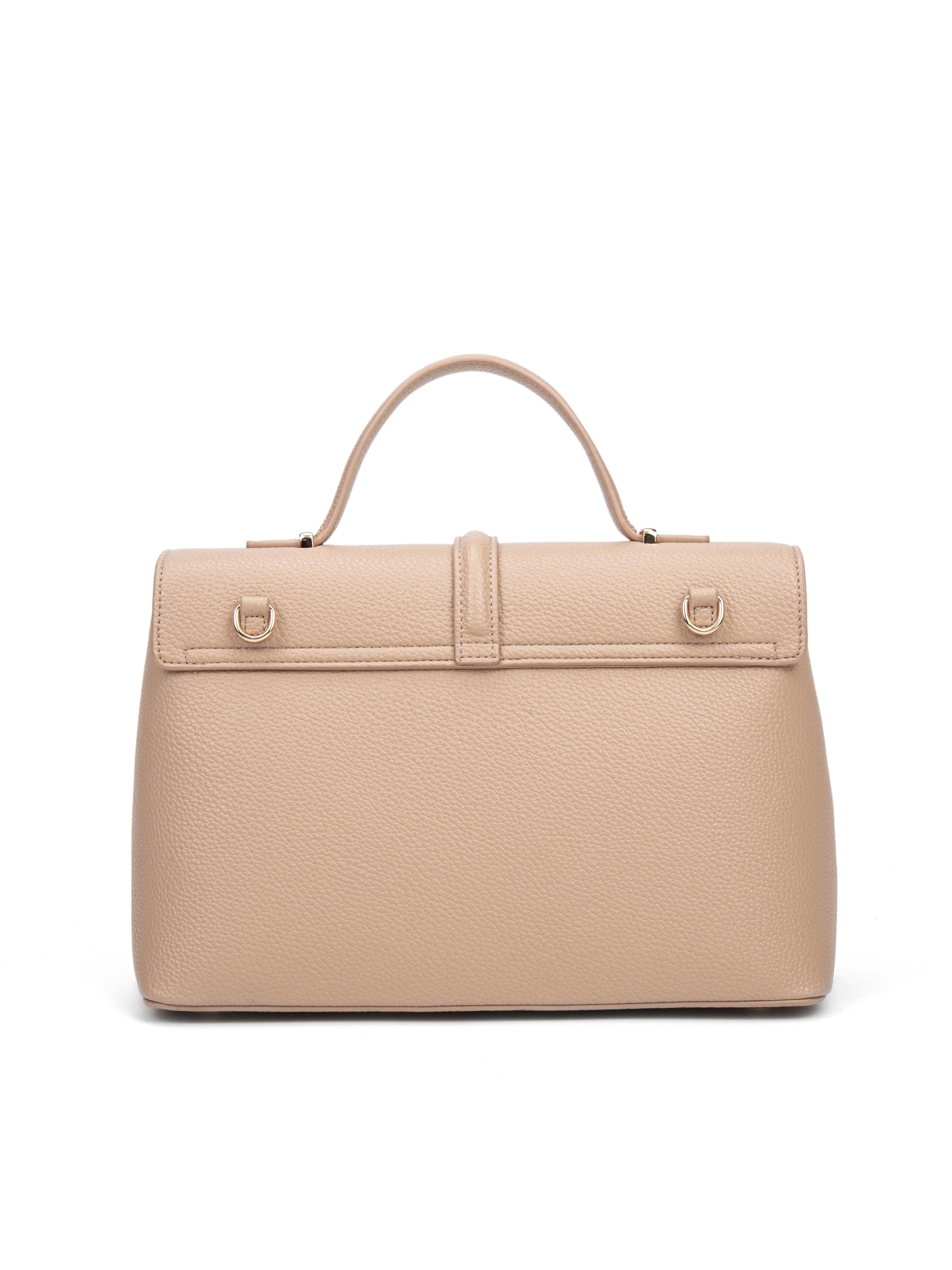 Borsa a mano 'Borsa a Mano Donna Pelle Vegana PU con Girello e Tracolla Rimovibile' di Diana&Co. in marrone