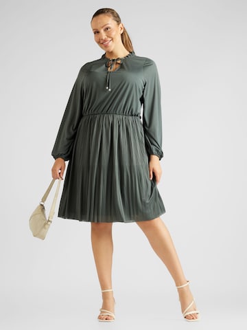 ABOUT YOU Curvy Shirt dress 'Lotti Dress' in Green