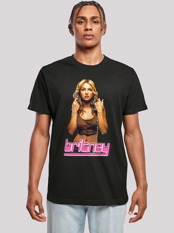 T-Shirt F4NT4STIC en noir : devant