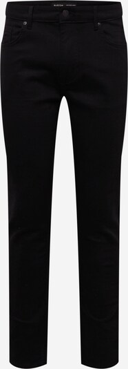Jeans BURTON MENSWEAR LONDON pe negru denim, Vizualizare produs