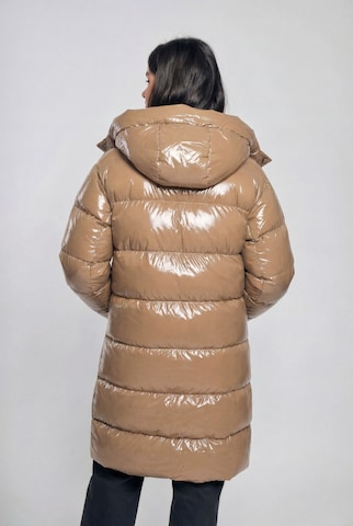 FREAKY NATION Зимно яке в кафяво