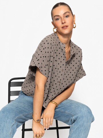 SASSYCLASSY Blouse in Grey