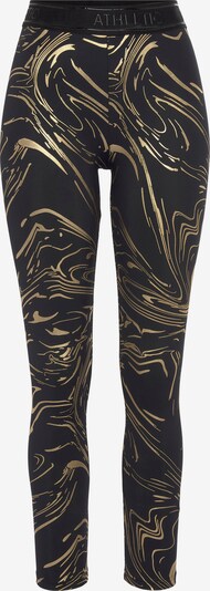 LASCANA ACTIVE Sportovní kalhoty - zlatá / černá, Produkt