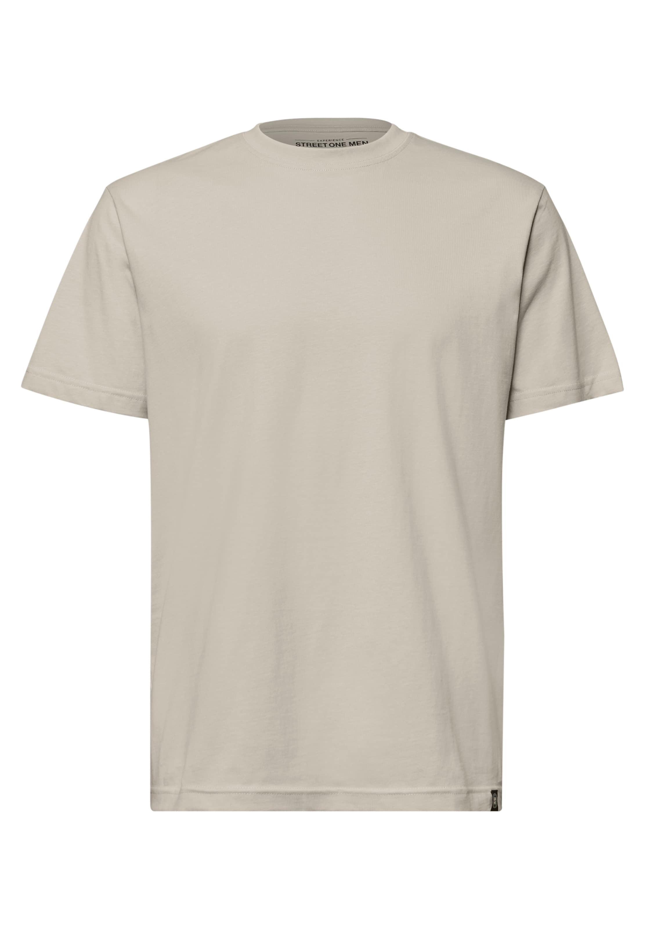Street One MEN Shirt in Beige: front
