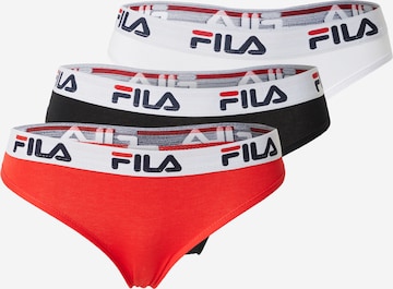 FILA Thong in Red: front