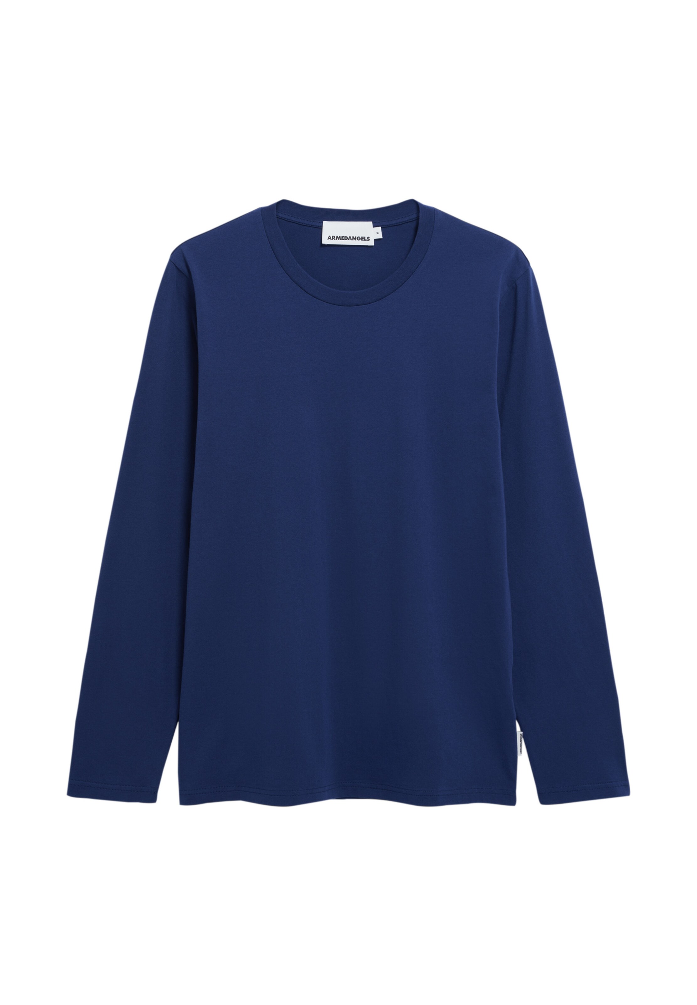 ARMEDANGELS T-Shirt JAAMES LONGSLEEVE in Blau: Vorderseite