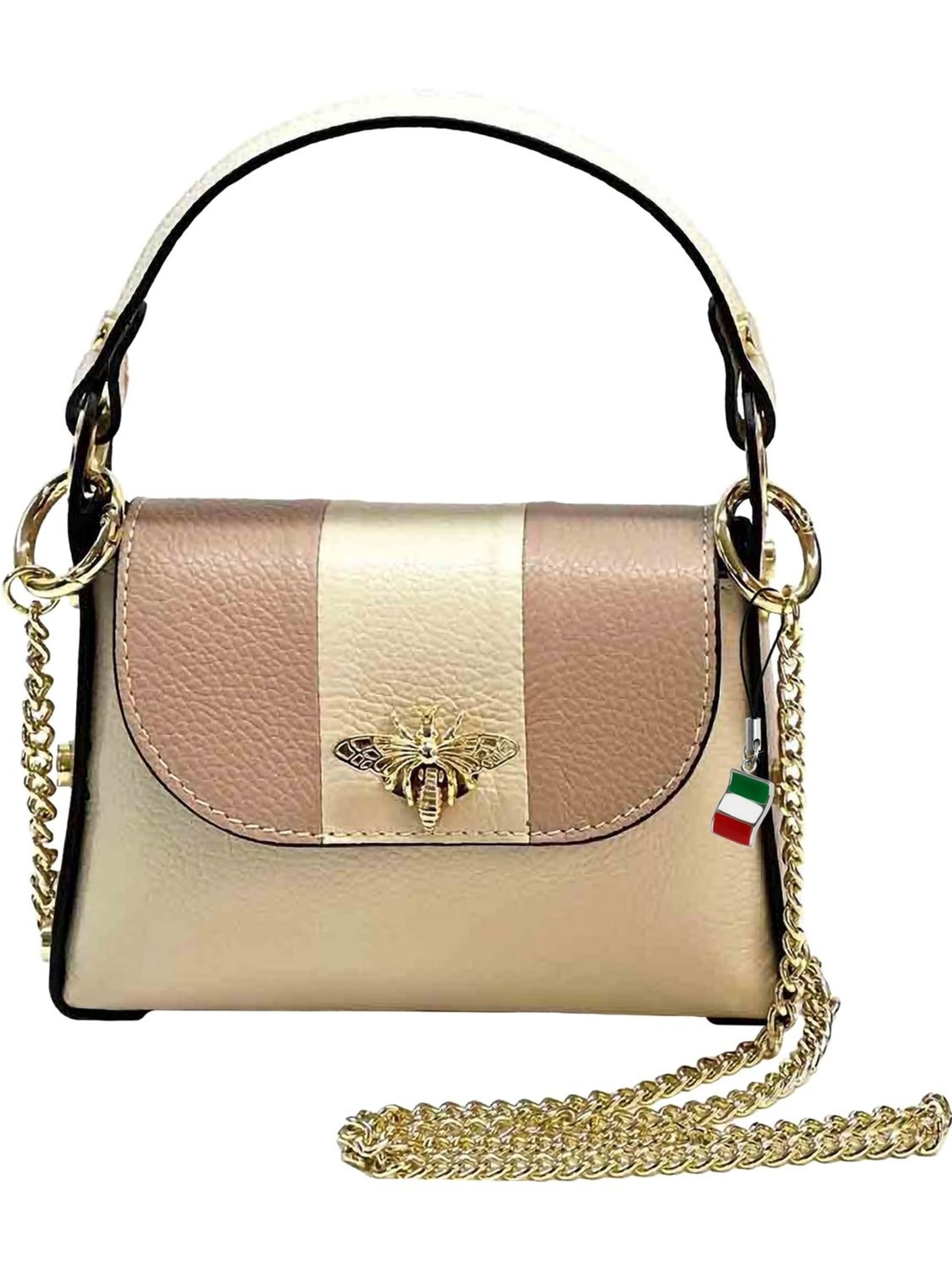 Florence Shoulder bag in Beige: front