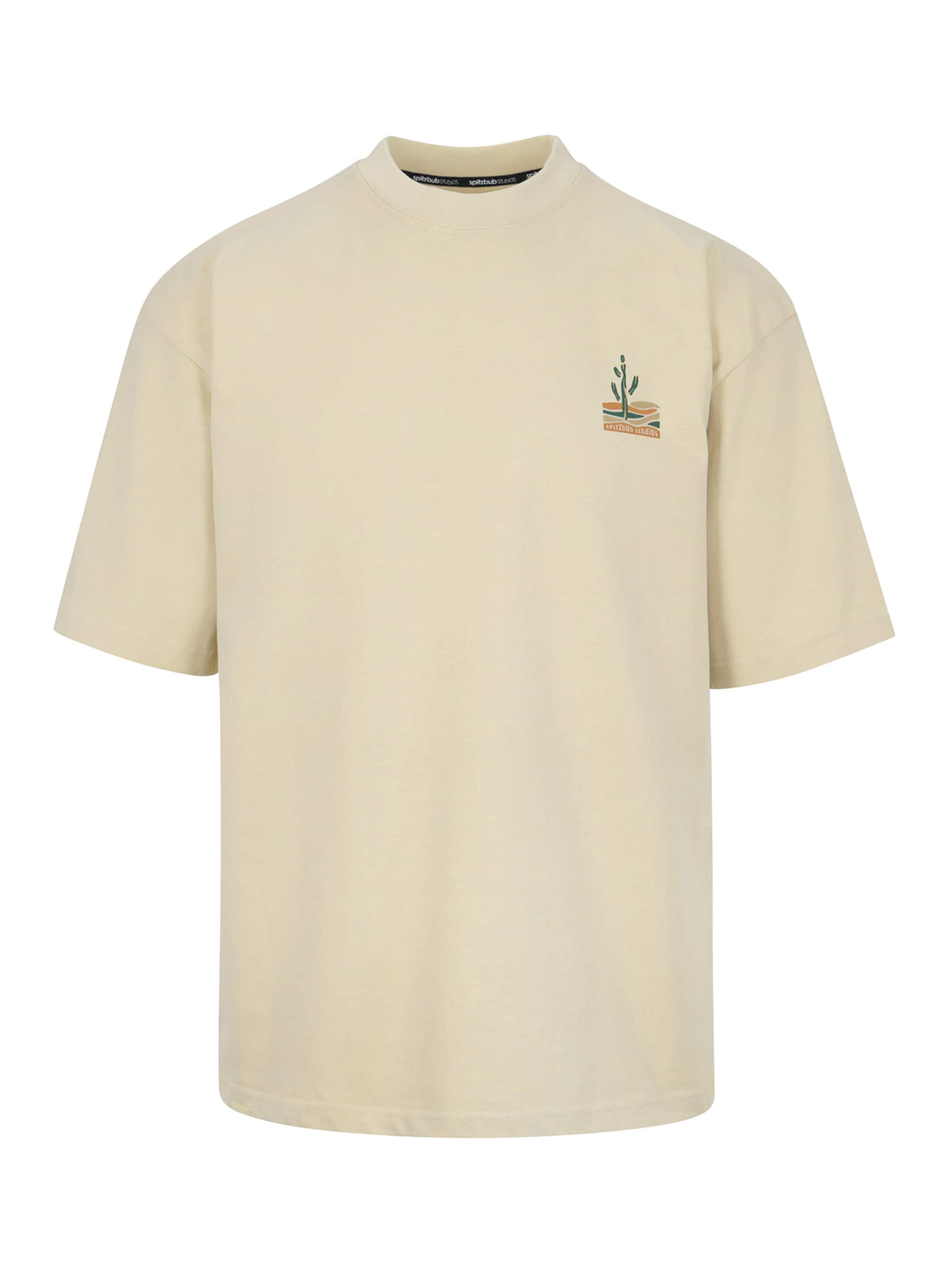 SPITZBUB Shirt in Beige: Vorderseite