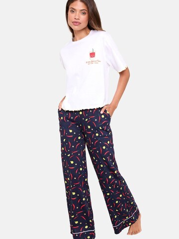 self. Pidžaama, värv sinine: eest vaates