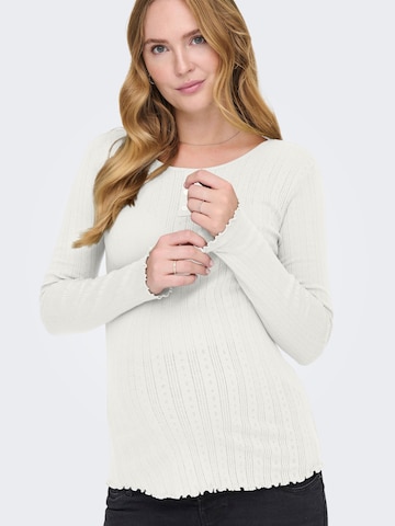 Only Maternity Shirt 'OLMVista' in Brown