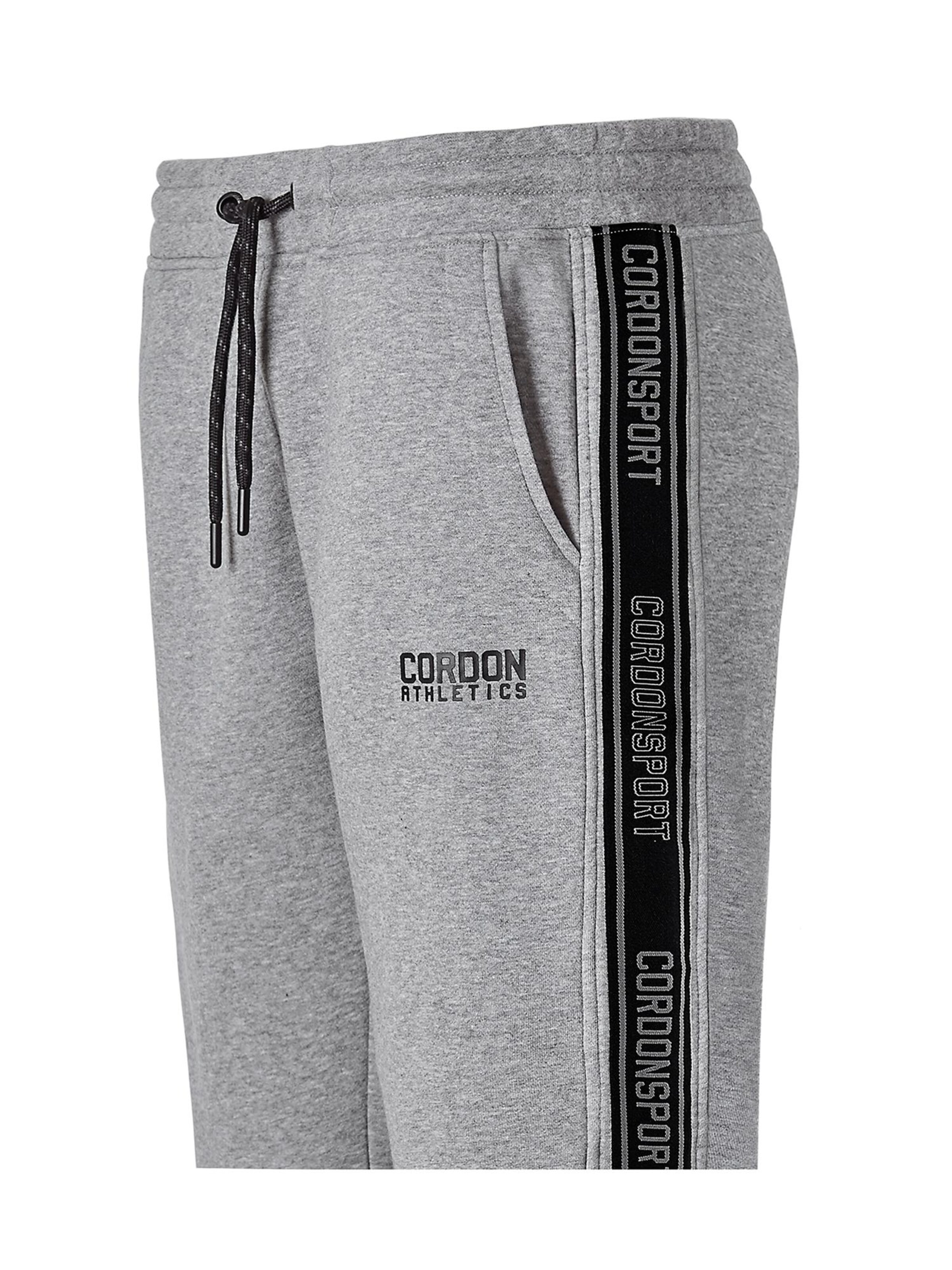 Cordon Sport Regular Workout Pants 'Linus' in Grey
