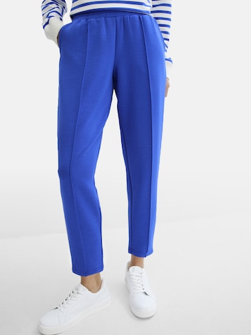 bonprix Tapered Hose in Blau: Vorderseite