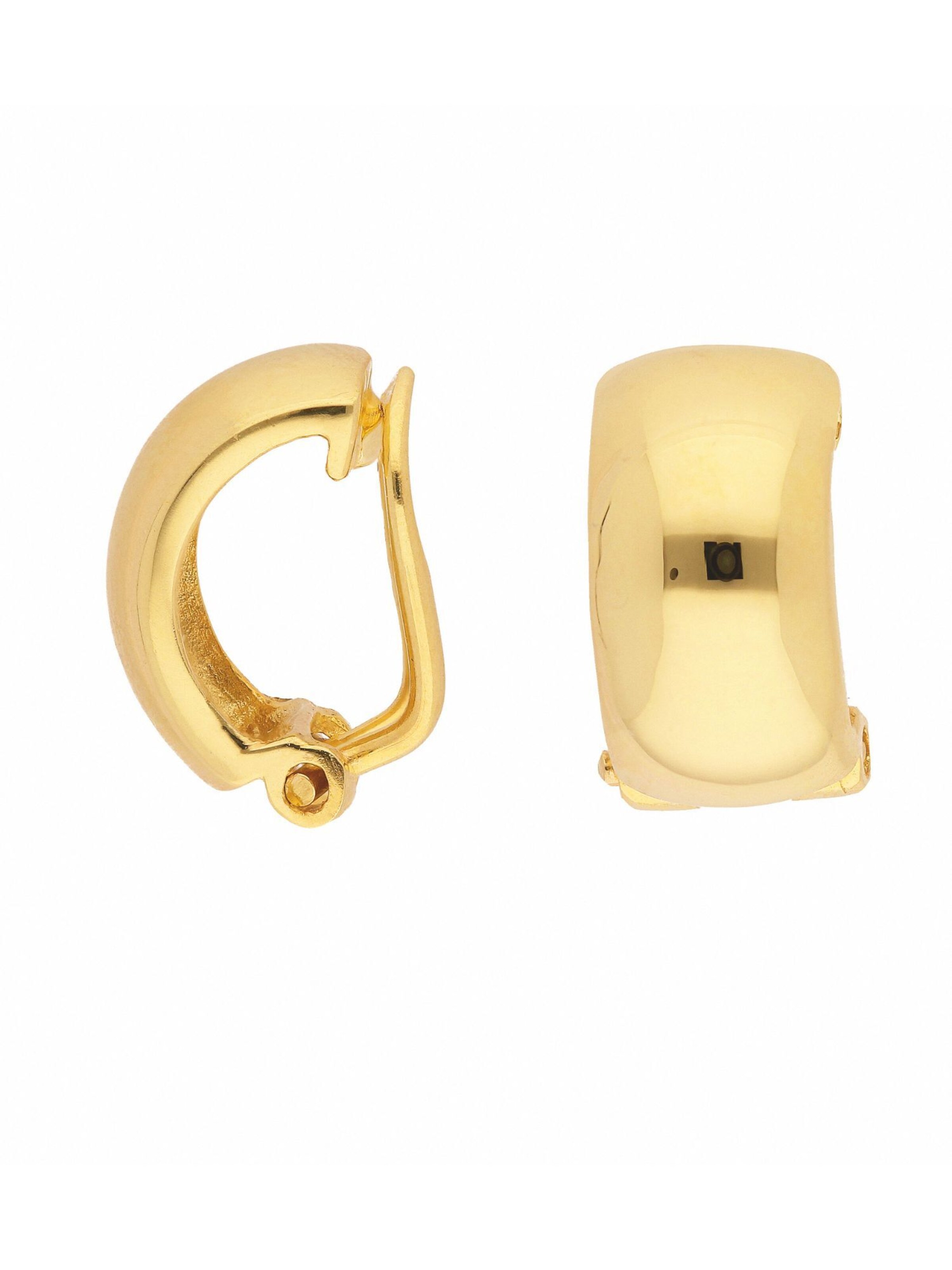 Adelia´s Earrings in Gold: front