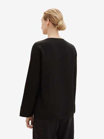 TOM TAILOR Blouse in Black