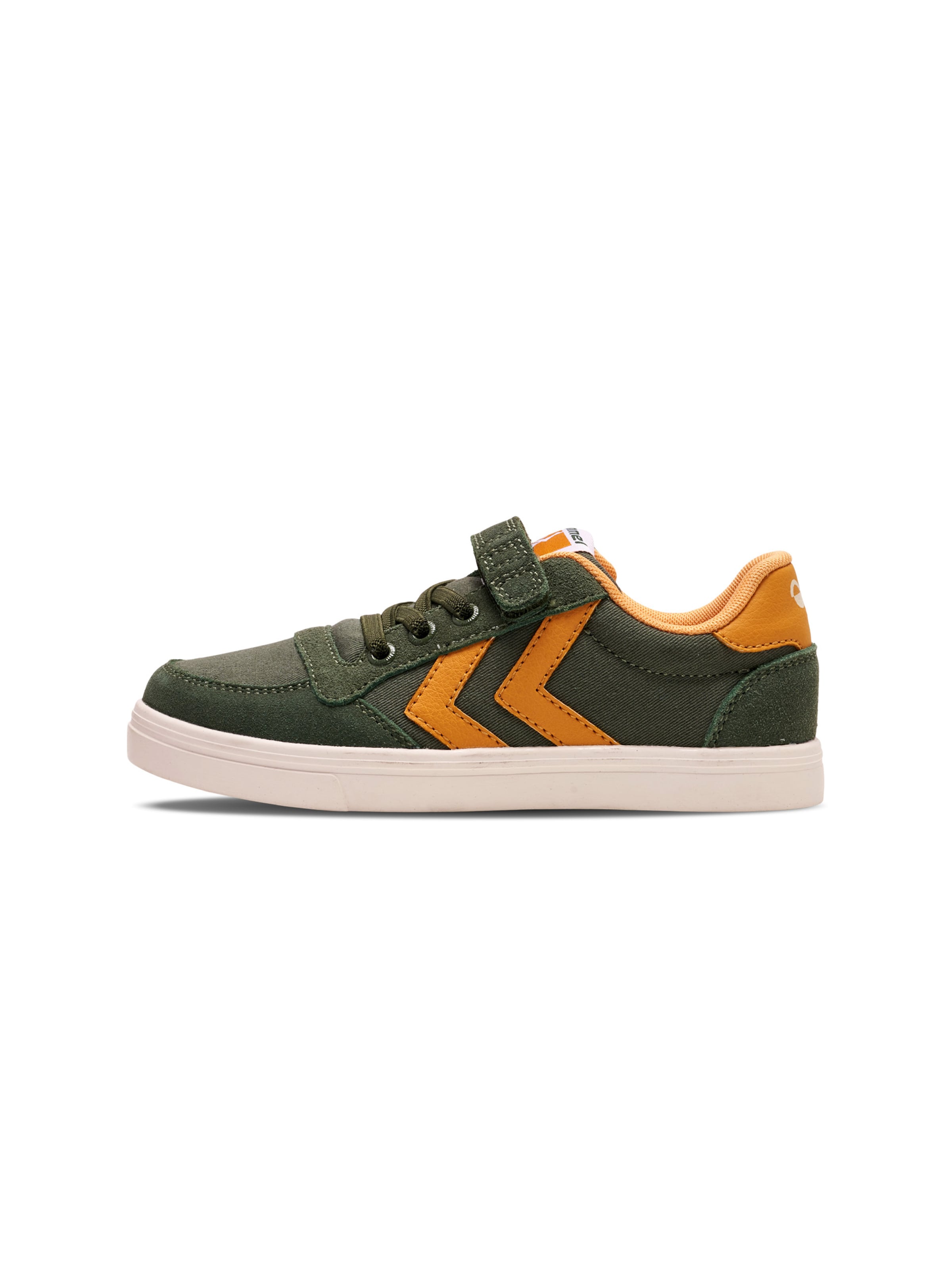 Hummel Sneakers 'Slimmer Stadil' in Groen: voorkant