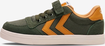 Hummel - Sapatilhas 'Slimmer Stadil' em verde: frente