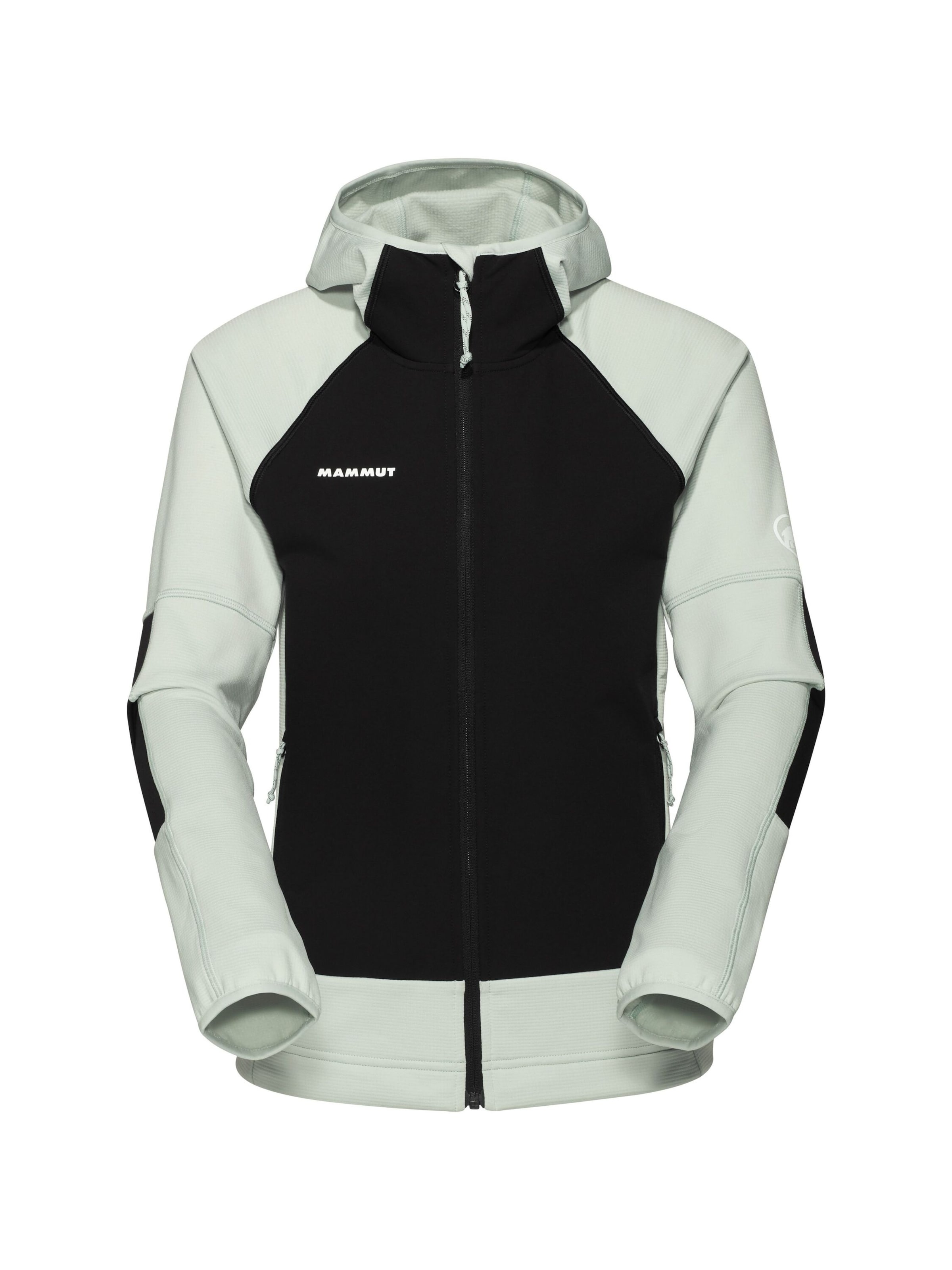 MAMMUT Funktionsfleecejacke 'Massone' in Gelb: Vorderseite