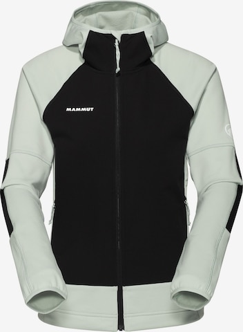 MAMMUT Funktionsfleecejacke 'Massone' in Gelb: Vorderseite