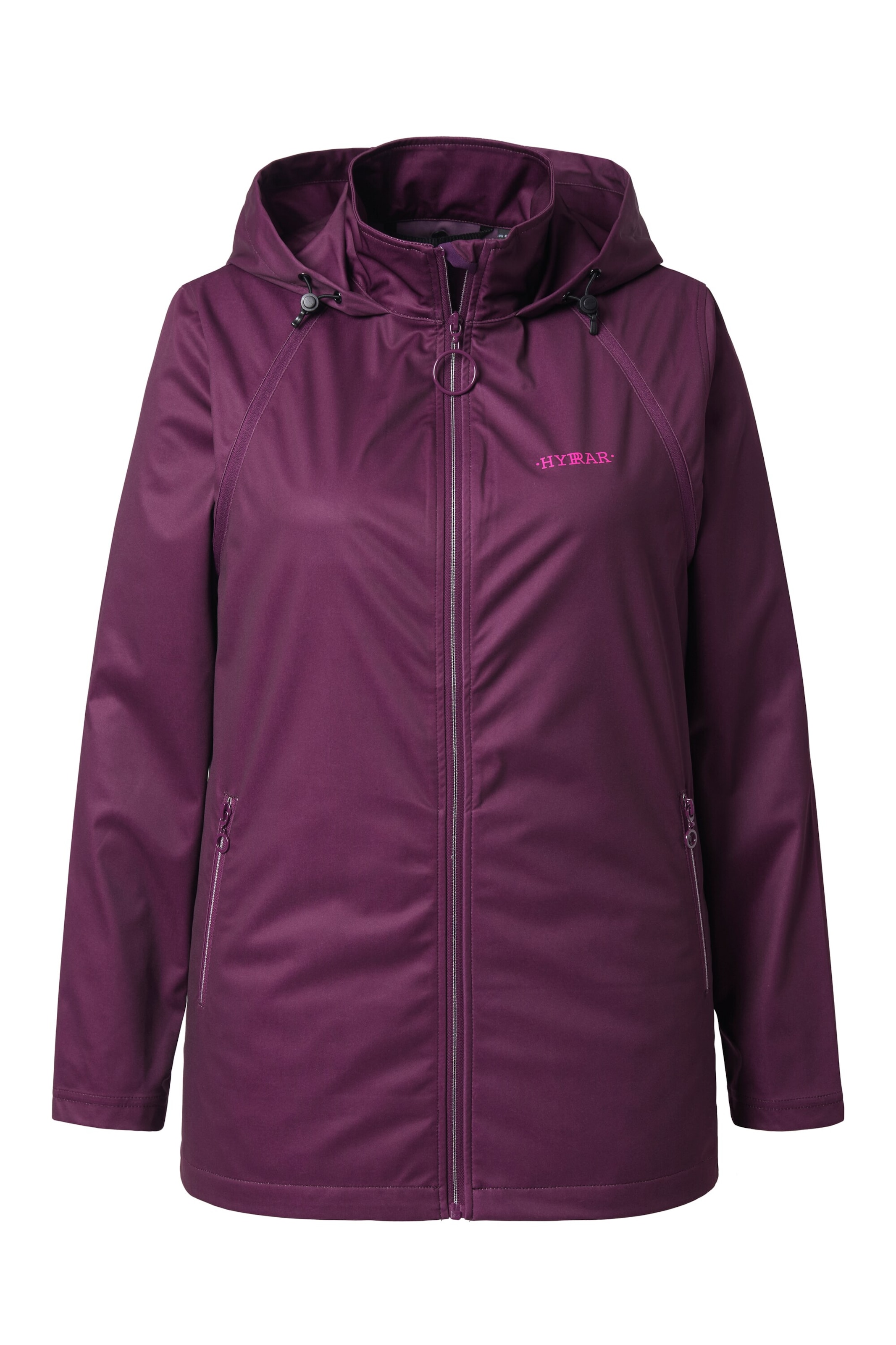 Ulla Popken Tussenjas in Lila: voorkant