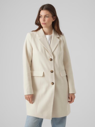 VERO MODA Between-Seasons Coat 'GIANNACINDY' in Beige: front